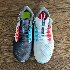 Nike Pegasus 38 size 8 women’s white and black mismatch